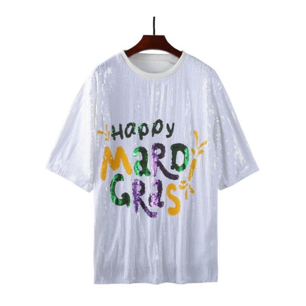 Mardi Gras Sequin Dress